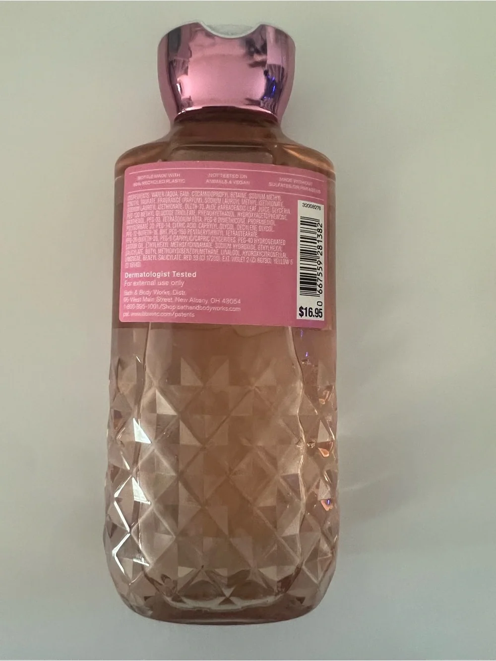 Bath & Body Works Gingham Gorgeous Pink & Rose Body Wash